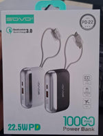 Charger l'image dans la galerie, Mini Power Bank 2-en-1 – Ultra-Rapide et Durable (10 000mAh, 22,5W), compatible iPhone & Android
