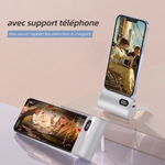 Charger l'image dans la galerie, (Copie) Mini Power Bank 2-en-1 – Ultra-Rapide et Durable (5000mAh), compatible iPhone &amp; Android Type-C

