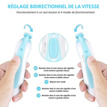Charger l'image dans la galerie, Coupe-Ongles Bébé 6 en 1 – Électrique &amp; Sécurisé
